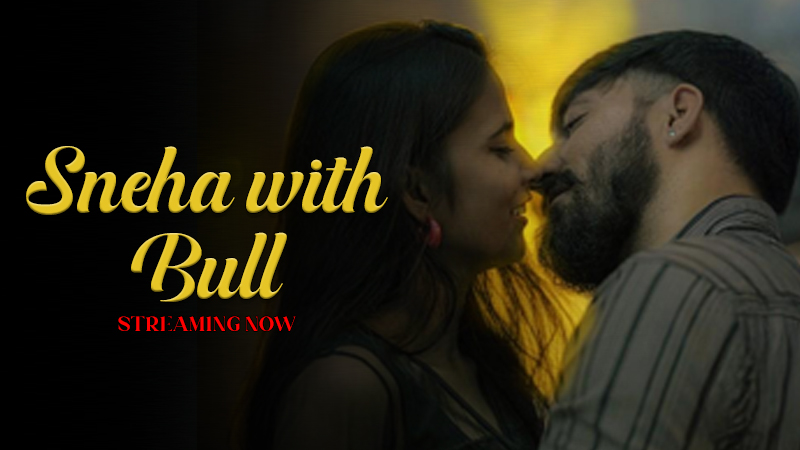 Sneha With Bull